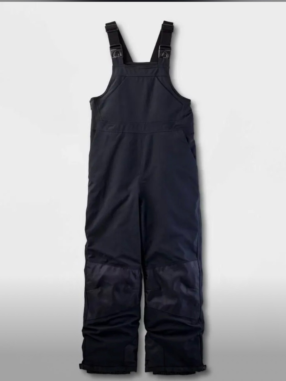 Kids' Solid Snow Bib - All in Motion Black XS:
